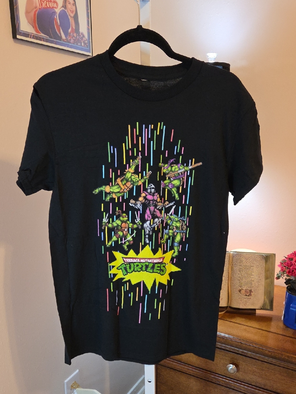 Lootwear Exclusive Teenage Mutant Ninja Turtles Black Graphic Tee